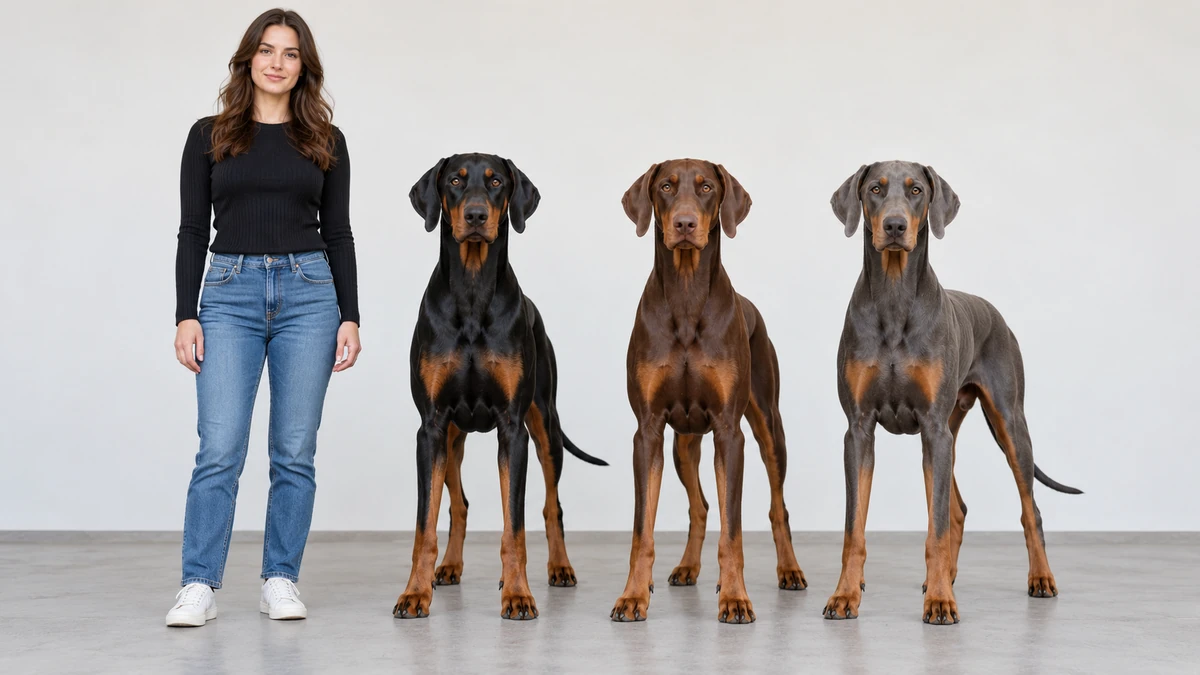 Doberman fiyat — boy ve varyete karşılaştırması