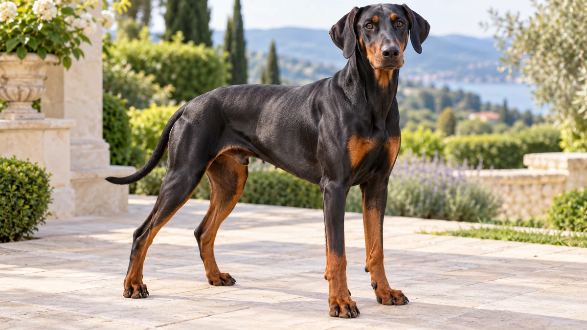 Doberman ilan — bakımlı Doberman ilan görseli